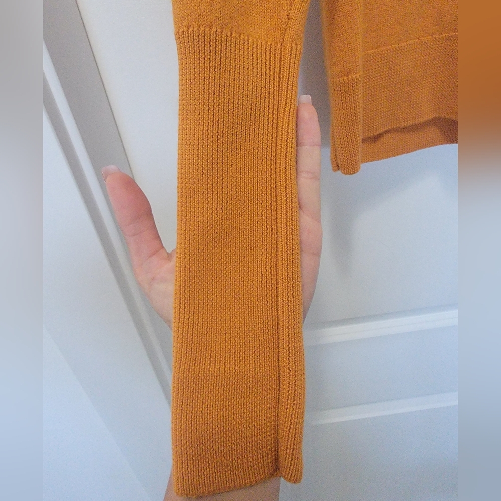 SOLD Wilfred 100% Merino Wool sweater "Cyperie" mock turtleneck xs Aritzia - Picture 6 of 8